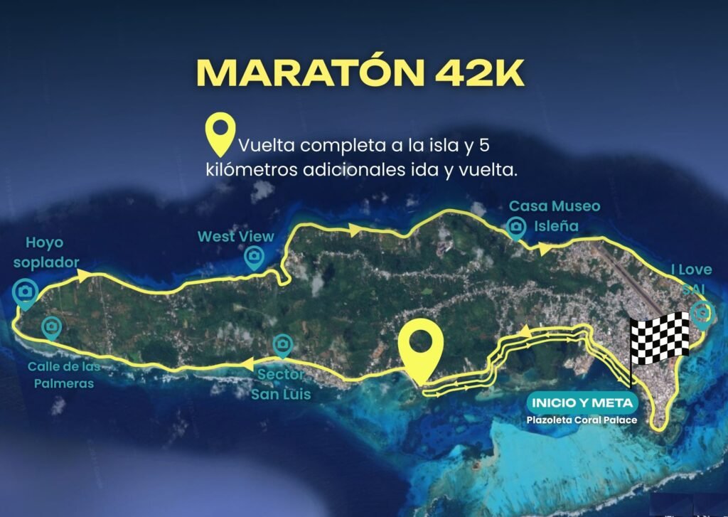 maraton 42k maraton 7 colores san andres colombia